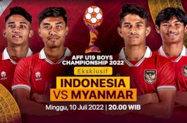 Link Live Streaming Timnas Indonesia Vs Myanmar di Piala AFF U-19 2022