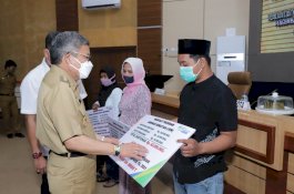 Pemkot Parepare dan BPJS Ketenagakerjaan  Teken MoU diselingi Penyerahan Santunan Ahli Waris