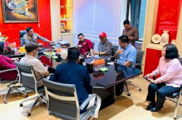 Jajaran KPU Kota Makassar Temui Kapolrestabes