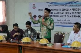 Rudianto Lallo Ingatkan Kepsek dan Komite Sekolah Tidak Boleh Baku Bombe