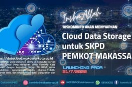 Pekan Depan, Diskominfo Makassar Launching Cloud Data Storage dan Repository Apps