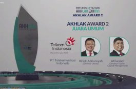 AKHLAK Awards 2022, Telkom Raih Predikat Best of the Best