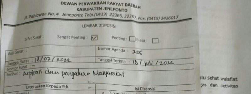 DPRD Jeneponto Akan Gelar RDP Terkait Dugaan Malpraktik di Puskemas