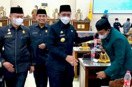 Pendapat Akhir Ranperda LPJ APBD 2021, Bupati Wajo Apresiasi DPRD