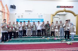 UPZ Baznas Masjid Nurul Khalifah Samata Khitanan Massal untuk Warga Kurang Mampu