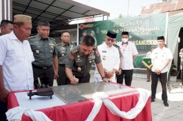 Pangdam XIV Hasanuddin Bangun Masjid Nurul Hayati di Gowa