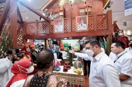 Ada Miniatur Balla Lompoa di APKASI Otonomi Expo 2022