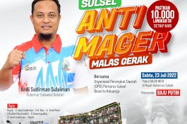 Tiba di Makassar, Gubernur Andi Sudirman Akan Langsung Ikuti Anti Mager