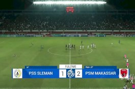 PSS Sleman Vs PSM Makassar: Juku Eja Taklukkan Super Elang Jawa