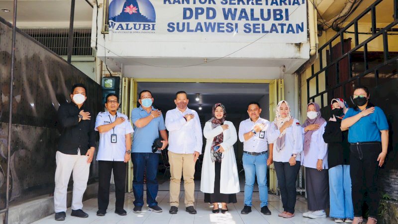 KPU Kota Makassar Kunjungan Walubi Sulawesi Selatan