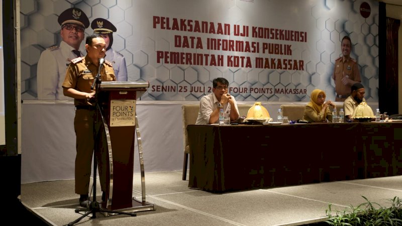 Menuju Kota Informatif, Pemkot Makassar Gelar Uji Konsekuensi Informasi Publik 