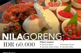 Hotel Santika Makassar Gelar Promo Juli Nila Goreng Hanya Rp 60 ribu. 