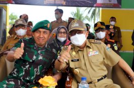 Buka TMMD Ke-114 Bersama Pangdam Hasanuddin, Wali Kota Parepare: Untuk Kesejahteraan Masyarakat