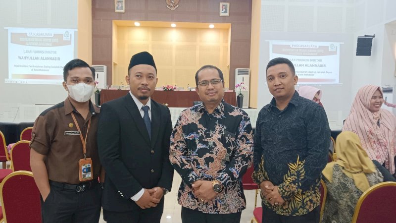 Dosen FKIP UIM Raih Doktor di UIN Alauddin Makassar