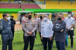 Kapolda Sulsel Cek Langsung Pengamanan Stadion GBH Jelang Laga Kandang PSM Makassar