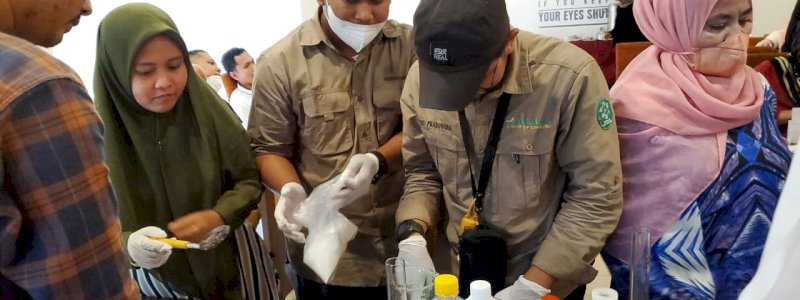 Latih UMKM dan Petani Nilam, Yayasan Hadji Kalla Gandeng ARC Banda Aceh