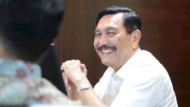 Menteri Koordinator Bidang Kemaritiman dan Investasi Luhut Binsar Pandjaitan. (Dokumentasi Humas Kemenko Marves)
