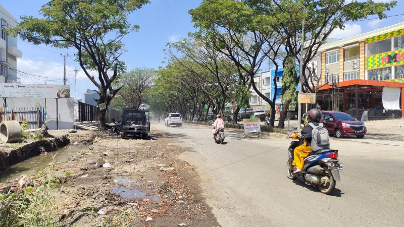 Progres Pengerjaan Ruas Jalan Tun Abdul Razak Gowa