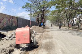Progres Pengerjaan Ruas Jalan Tun Abdul Razak Gowa