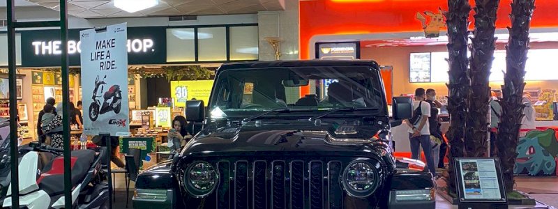 Dapatkan Jeep dan Benelli TRK Bunga 0% di Adventure Week Mal Ratu Indah
