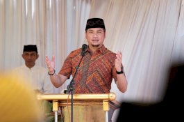 Tahun Baru Islam, Bupati Gowa Letakkan Batu Pertama Pembangunan Masjid Nur Hasan