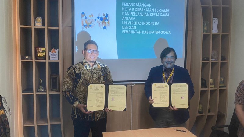 Pemkab Gowa Gandeng Universitas Indonesia Jalin Kerjasama Program Investasi SDM Seperempat Abad