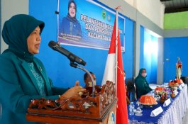 Hastati Ridwan Dilantik Jadi Ketua TP PKK Kecamatan Balusu