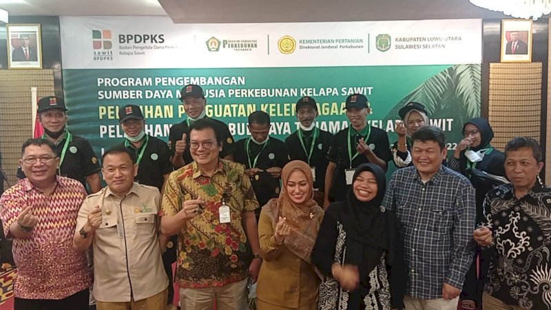 BPDPKS Latih 210 Petani Sawit dari Luwu Utara