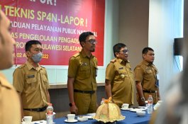 Pemprov Sulsel Ciptakan Layanan Transparan dan Akuntabel Melalui SP4N-LAPOR