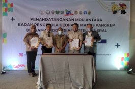 IHGMA Sulsel Tekan Mou Dengan Geopark Maros Pangkep.