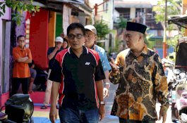 Camat Makassar Apresiasi dan Tinjau Longwis di Kelurahan Bara-baraya