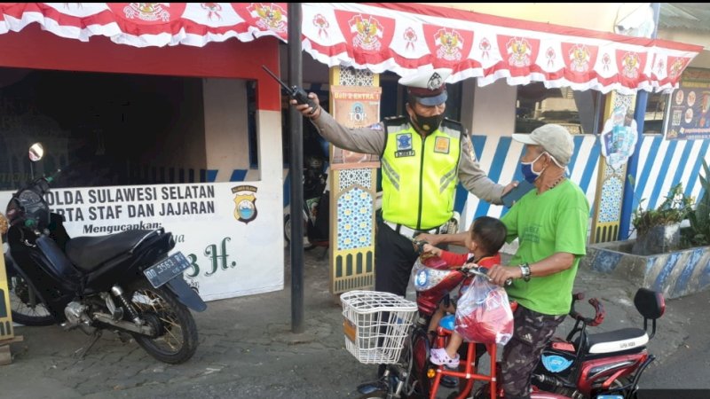 Demi Keselamatan Bersama, Polsek Bontoala Imbau Warga Tak Gunakan Sepeda Listrik di Jalan Raya