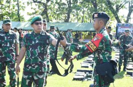 Momen Pangdam Hasanuddin Cek Kesiapan Operasi Satuan Yonkav 10/Mendagiri
