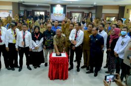 Ketua DPRD Hadiri Launcing PKA Angkatan II dan III di Kantor Bupati Jeneponto