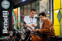 Bayar Rp150 Ribu, Bawa Pulang Benelli Cruiser