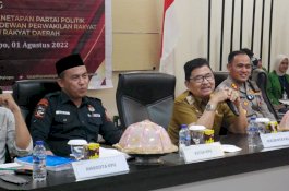 Wali Kota Palopo Hadiri Sosialisasi Pendaftaran Parpol Jelang Pemilu 2024