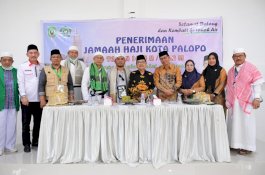 Wali Kota Sambut Kepulangan Jemaah Haji Kota Palopo