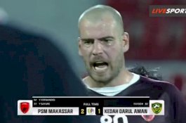 Diwarnai 2 Kartu Merah, PSM Makassar Tumbangkan Kedah FC