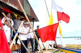 Lomba Balapan Perahu Dilaksanakan di Danau Lampulung Wajo