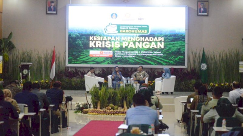 Pertemuan Bakohumas yang dihelat di Kampus Polbangtan Bogor Kementerian Pertanian (Kementan), Rabu (10/8/2022).