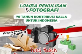 Sambut HUT ke-70, KALLA Gelar Lomba Penulisan dan Fotografi Nasional