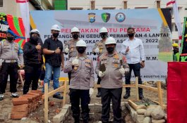 Pembangunan Gedung Perawatan 4 Lantai Rumah Sakit Bhayangkara Dimulai