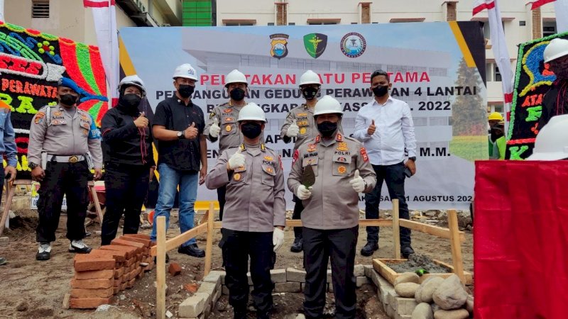 Pembangunan Gedung Perawatan 4 Lantai Rumah Sakit Bhayangkara Dimulai 