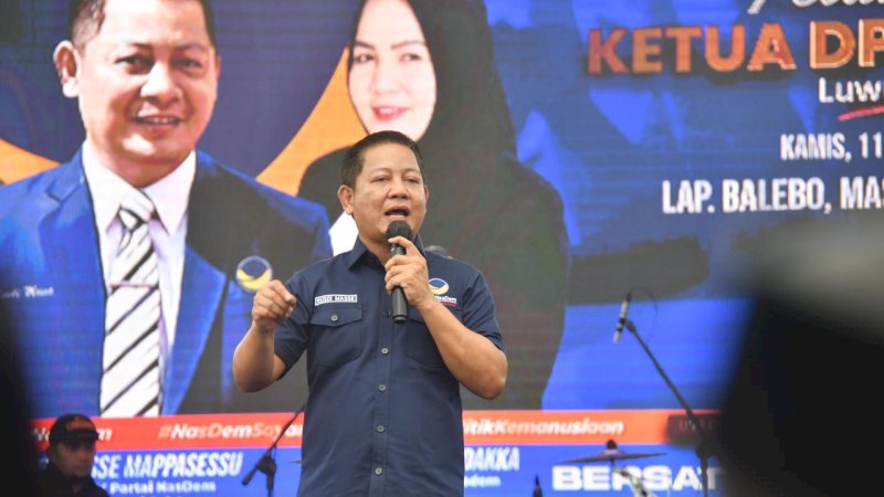 Ketua DPW Partai NasDem Sulsel, Rusdi Masse (RMS)