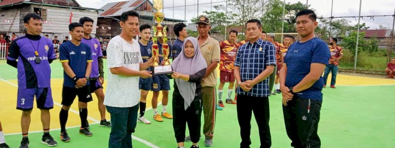 Dihadiri Anggota DPRD Wajo, Porseni Sambut HUT RI Ke-77 di Kecamatan Tanasitolo Dimulai 