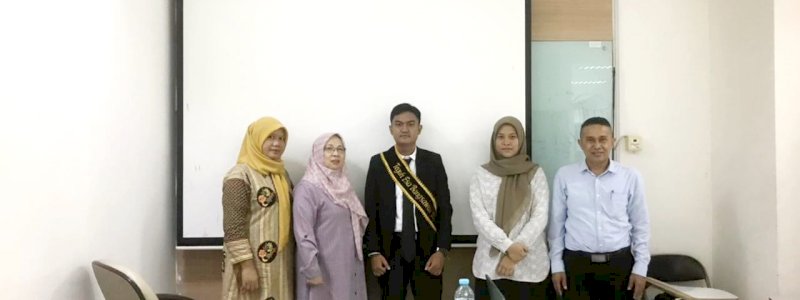 Selamat!  Teguh Esa Bangsawan DJ Resmi Menyandang Titel S. Hum 