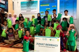 YBM UP 3 PT PLN Makassar Utara Bersama DD Sulsel Salurkan Donasi Panti Asuhan