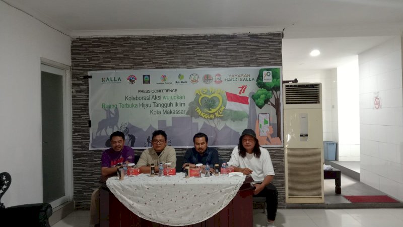 70 Tahun Kalla Group, Yayasan Hadji Kalla Wujudkan Aksi Kolaborasi Hijau Tangguh Iklim.