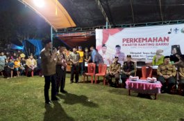 Suardi Saleh Semangati Kegiatan Pramuka Kwartir Ranting Barru