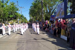 Warga Barru Bahagia, Dua Tahun Baru Bisa Lihat Lomba Gerak Jalan Lagi